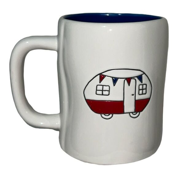 Rae Dunn USA mug with camper icon - Picture 2 of 3